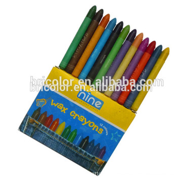 Children Safety Multi-color 12 color Crayon